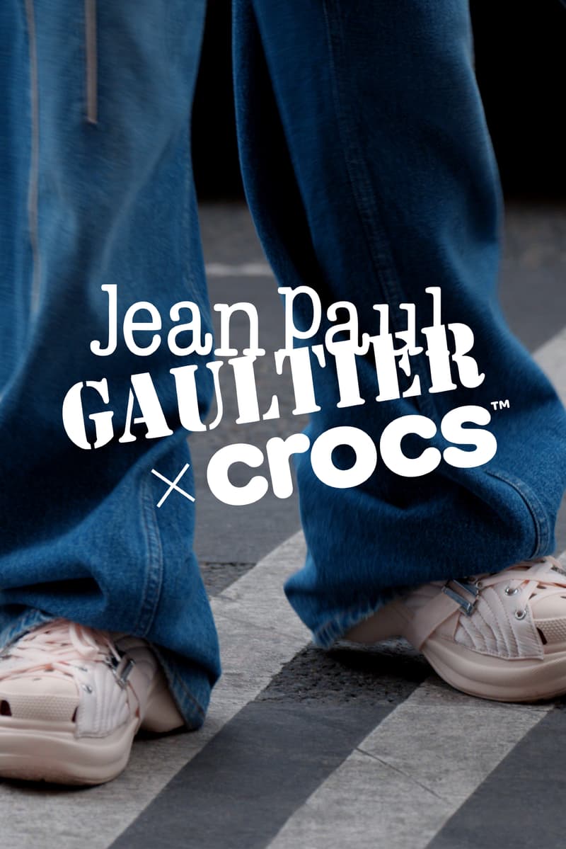crocs, classic clogs, clog, jean paul gaultier, women, legs, street