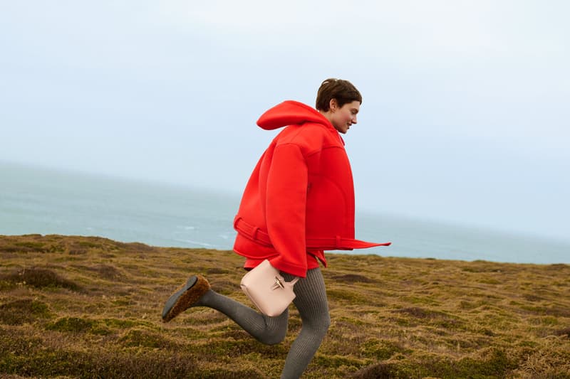 longchamp, winter 2025 collection, parisian brand, paris, french, france, england, english, countryside, Cotswolds, London, style, fashion, boots, knitwear, red, black, line, leopard prints, patterns, vinyl,