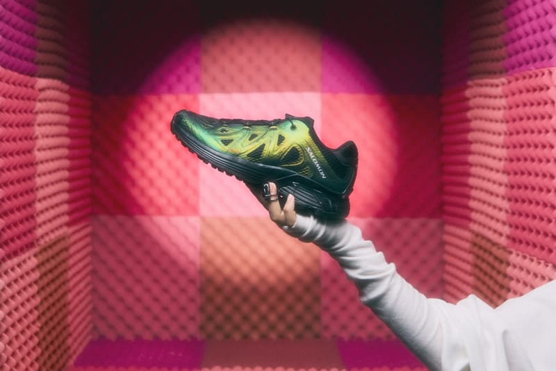 salomon, xt whisper sneaker, seoul, cheri, girl, tights, pink shoes, baseball jerseys