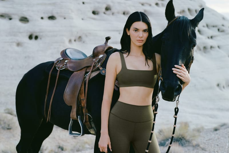 Kendall Jenner Debuts Alo's New "Green Olive" Colorway