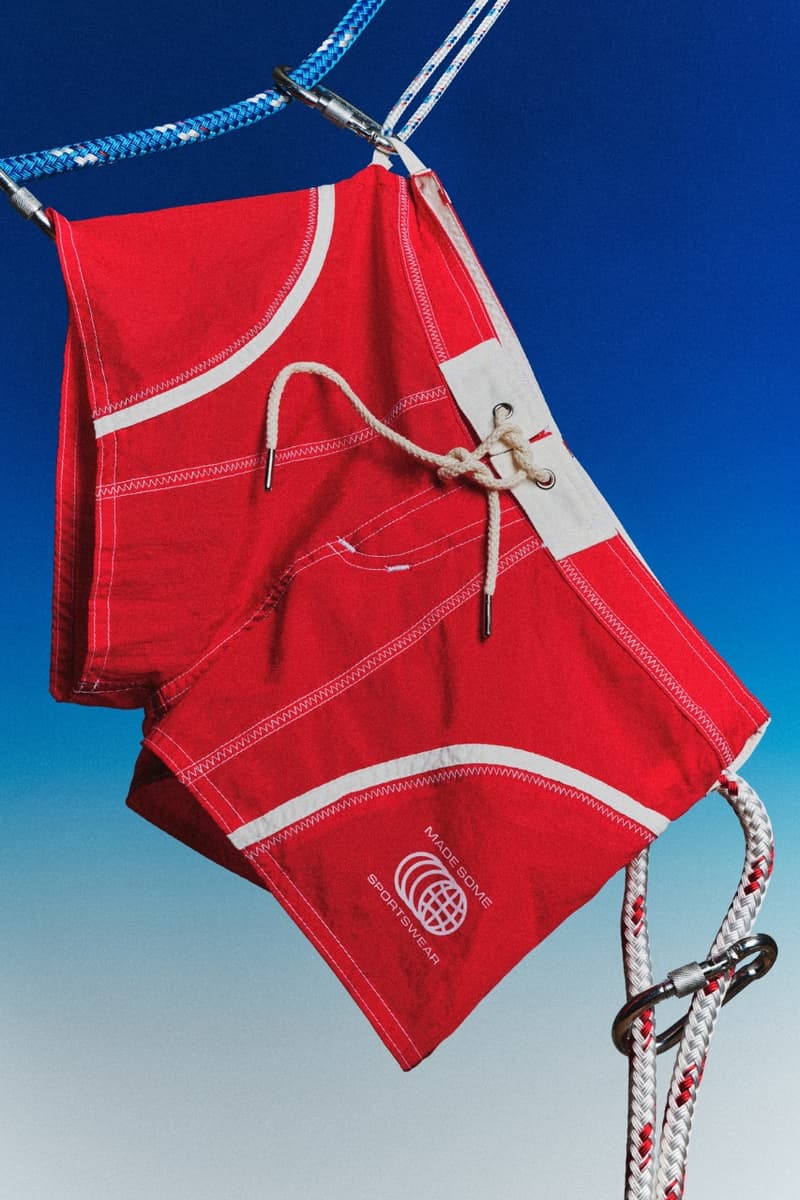 Made Some Sportswear, Vintage-inspired shorts, retro sportswear, surf shorts 