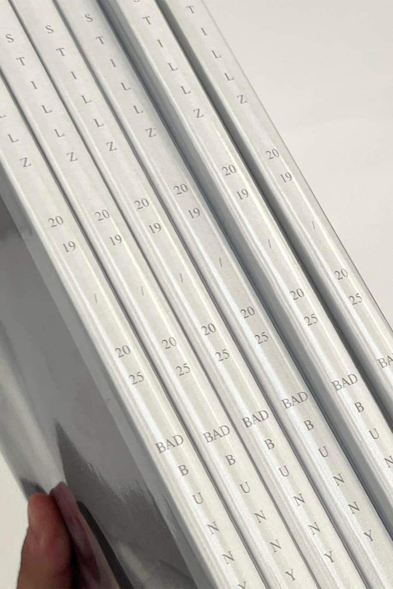 bad bunny photo book stillz
