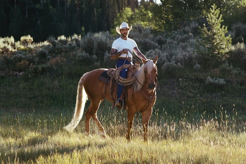 post malone, skims, camo, men, underwear, boxers, horse, cowboy hat