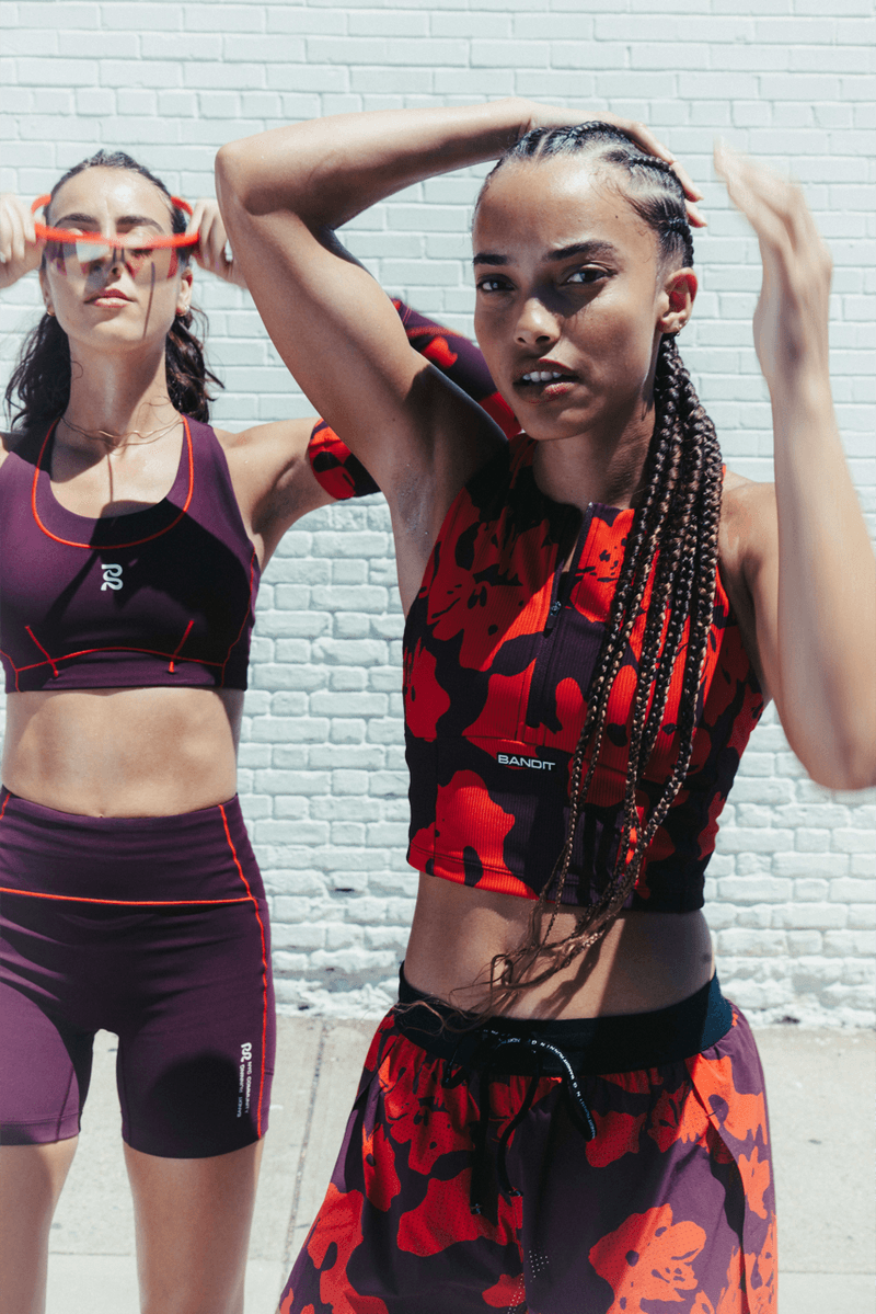 bandit running, fall, athleisure, sports bras, shorts, women, athletes