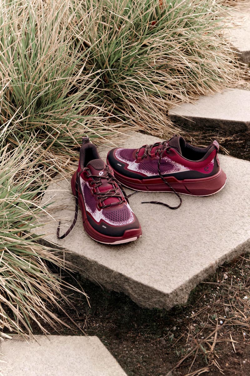 ecco chloe sevigny natacha ramsay-levi walking shoes sneakers autumn winter 2025 aw25 fall release drop biom technology performance ready tech-driven sneakerina lace up criss cross trendy viral