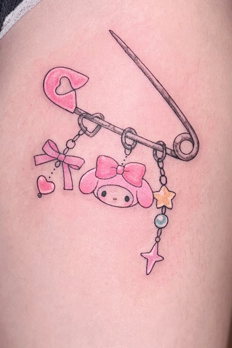Kawaii, Tattoos, TikTok Trends, Cute Art, Sanrio, Hello Kitty, My Melody, Cinnamoroll, Rilakkuma