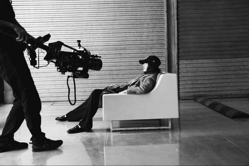 hailey bieber, dkny, varsity jacket, yellow, denim, jeans, jackets