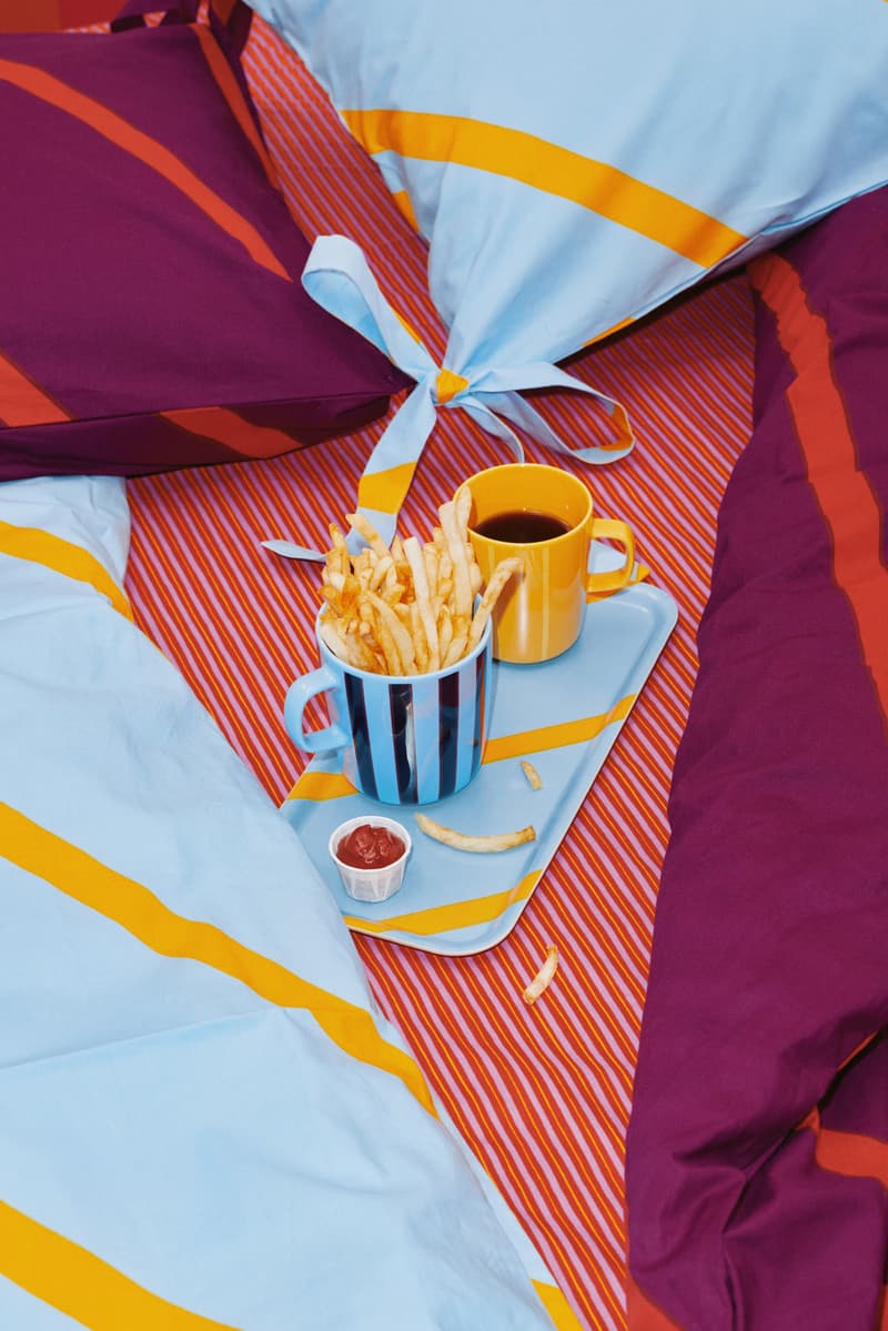 Marimekko, Laila Gohar, Collaborations, Milan Design Week, Bedroom, Homeware, Bedding, Pajamas, eye mask