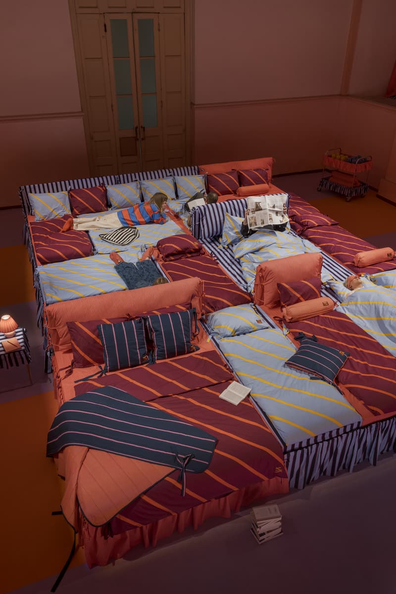 Marimekko, Laila Gohar, Collaborations, Milan Design Week, Bedroom, Homeware, Bedding, Pajamas, eye mask