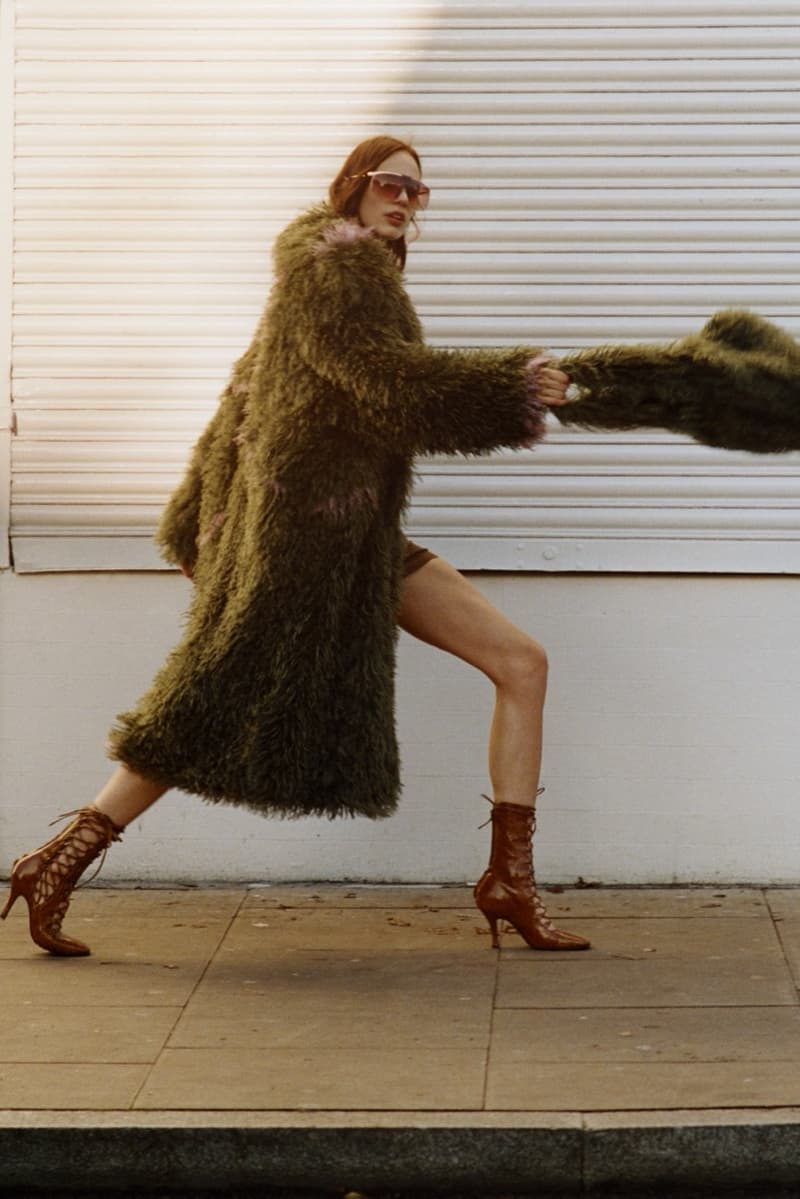 jakke, faux fur coats, mongolian coat, faux leather, red furry jacket, bodycon dress