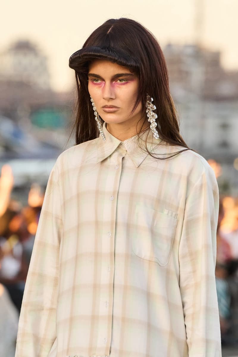 Isamaya Ffrench, Collina Strada SS26, Hillary Taymour, Lashify, NYFW, New York Fashion Week, Makeup, Runway Beauty