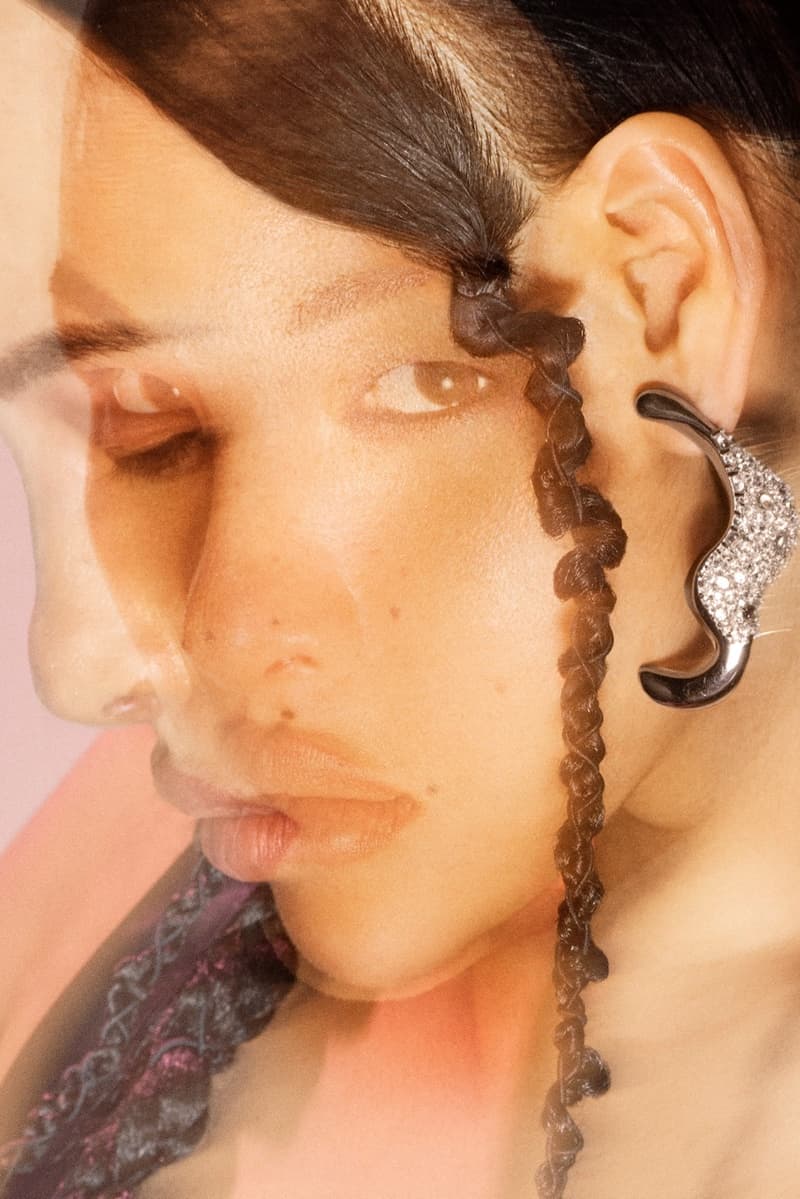 collina strada, tsunaina, jewelry collection, rings, sharp nails, model, necklaces, earrings