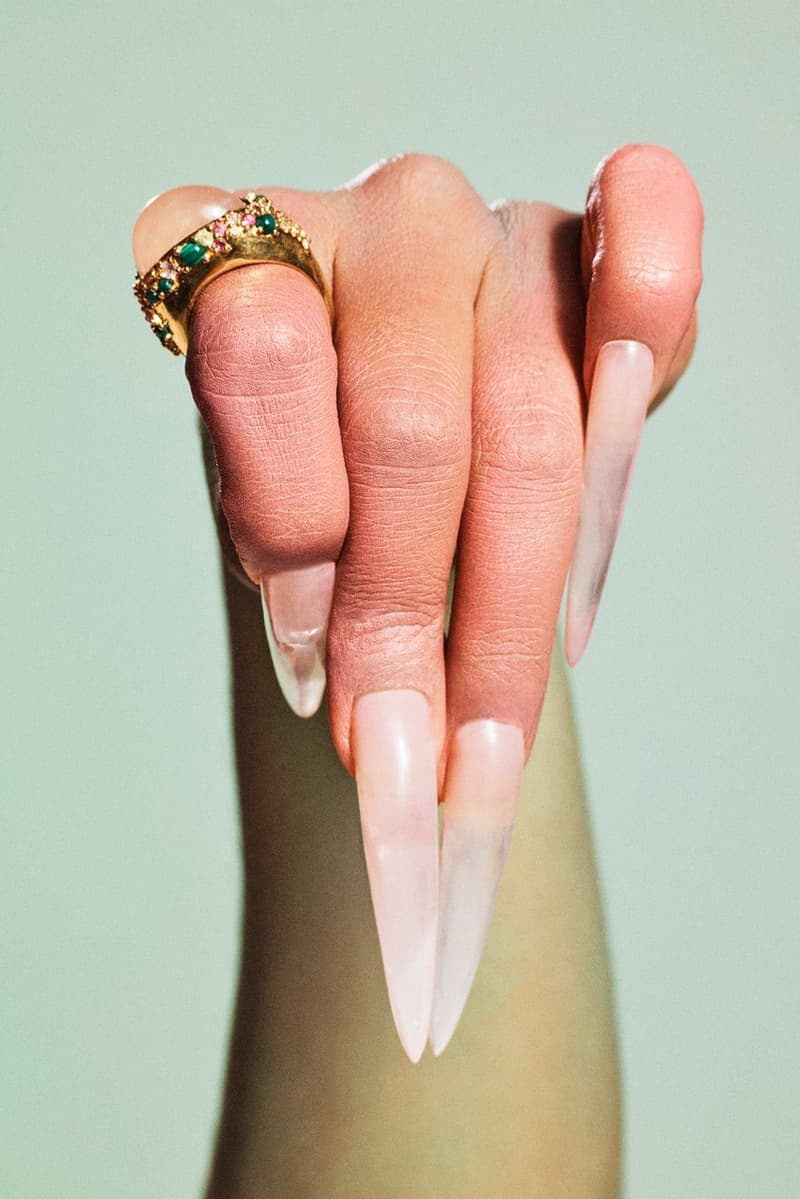 collina strada, tsunaina, jewelry collection, rings, sharp nails, model, necklaces, earrings
