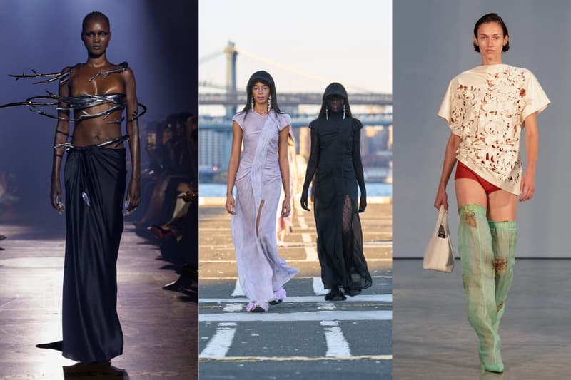 new york fashion week, spring summer, grace ling, collina strada, proenza schouler, women, bikinis, runways