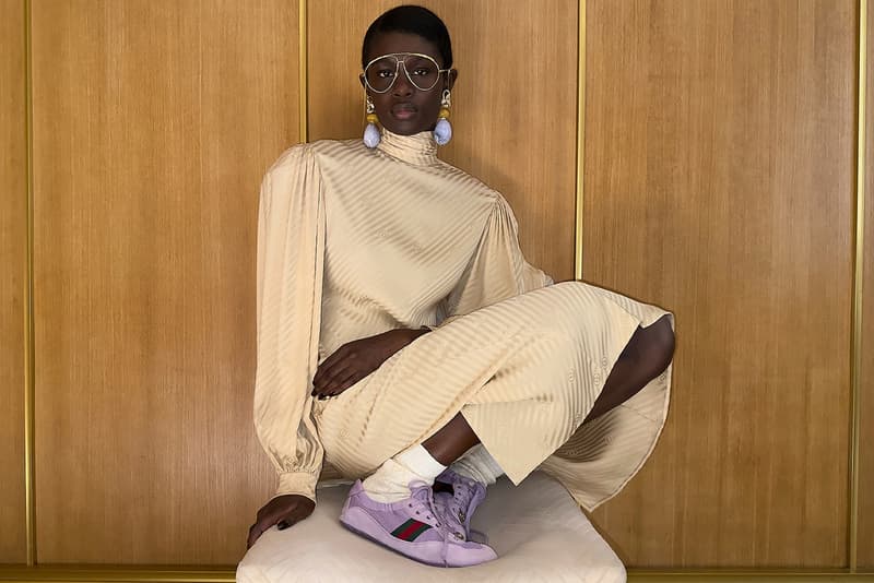 gucci shift sneaker, models, suede shoes, sneakers