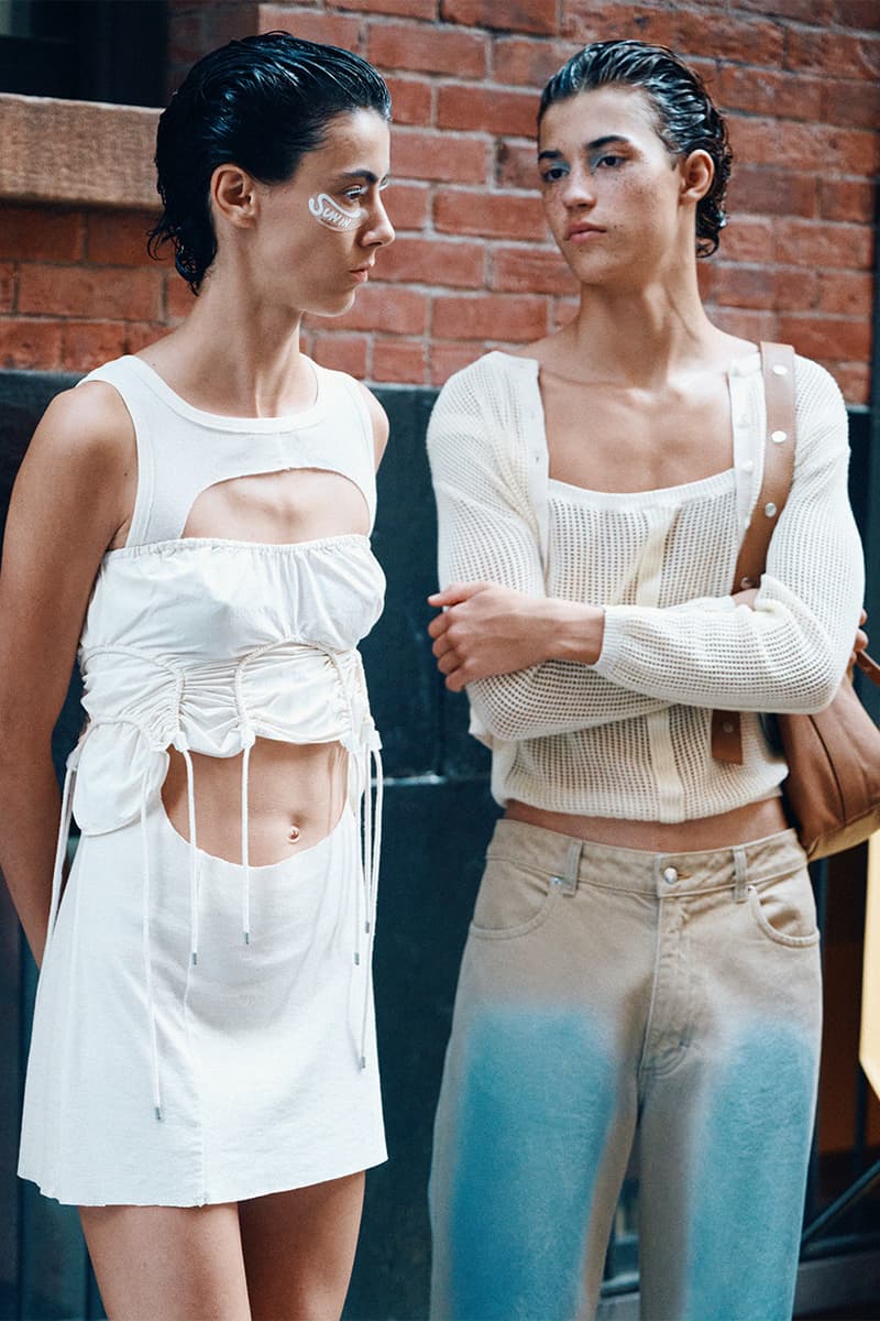 Dieux, Eckhaus Latta SS26, NYFW, New York Fashion Week, Forever Eye Mask, Skincare, Runway Beauty, Interview, Charlotte Palermino, Joyce de Lemos