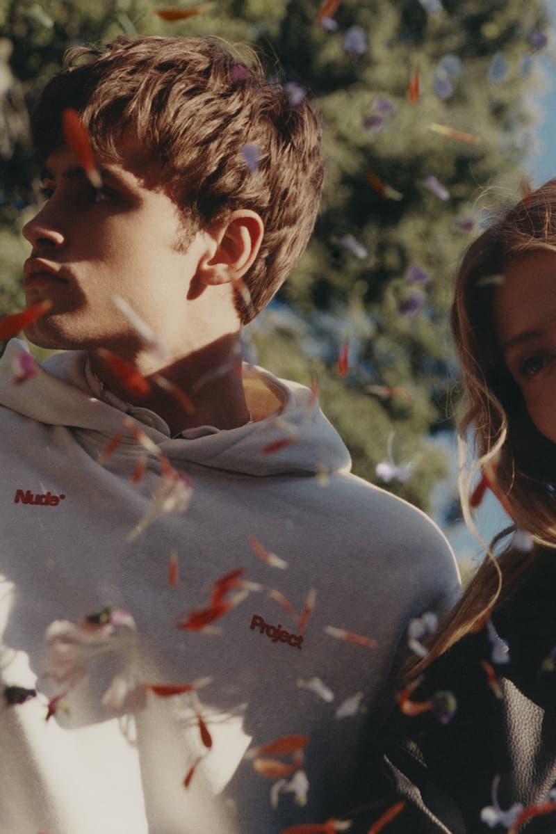 nude project, gardening, models, naked, watering can, garden, jumpers, shirts