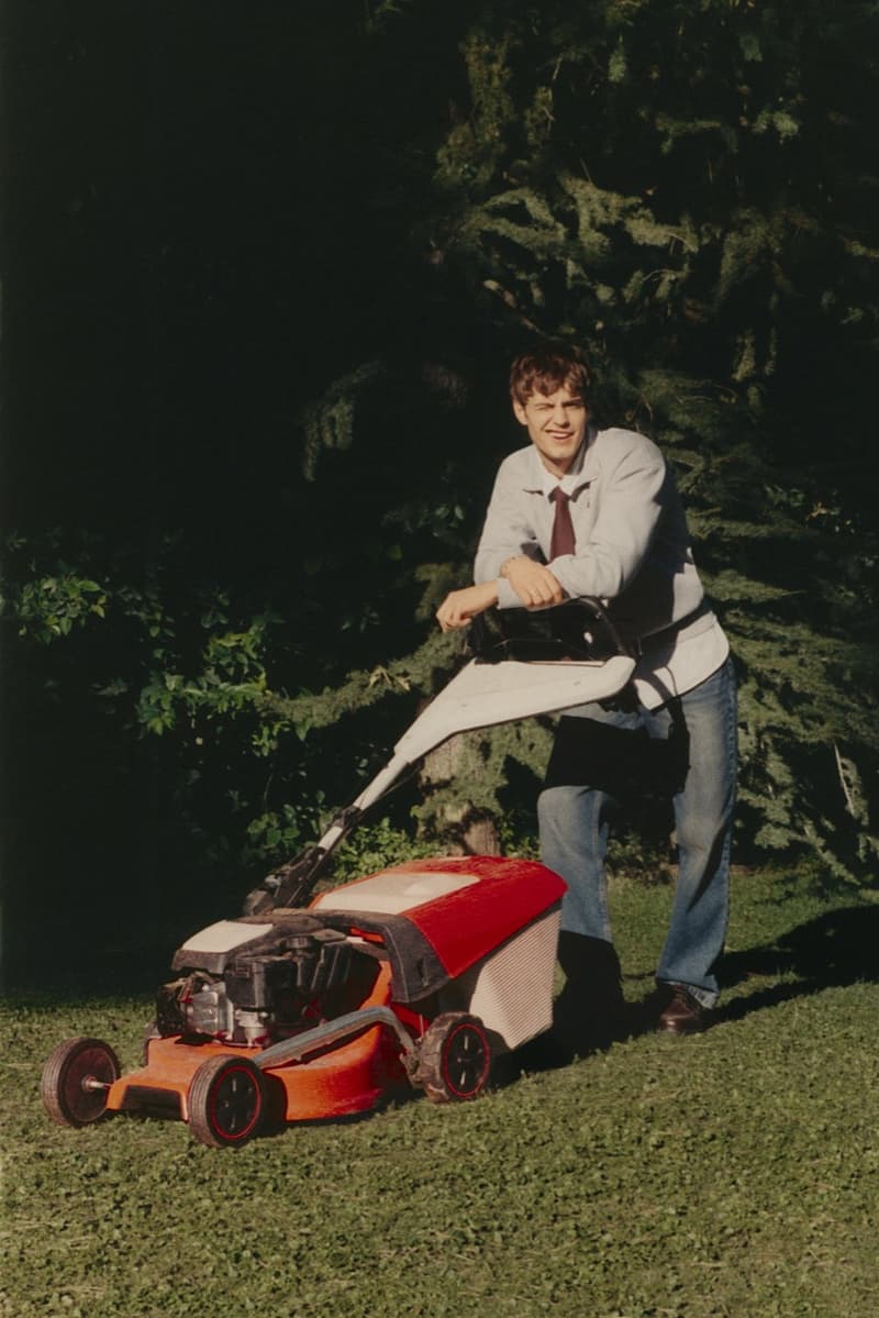 nude project, gardening, models, naked, watering can, garden, jumpers, shirts