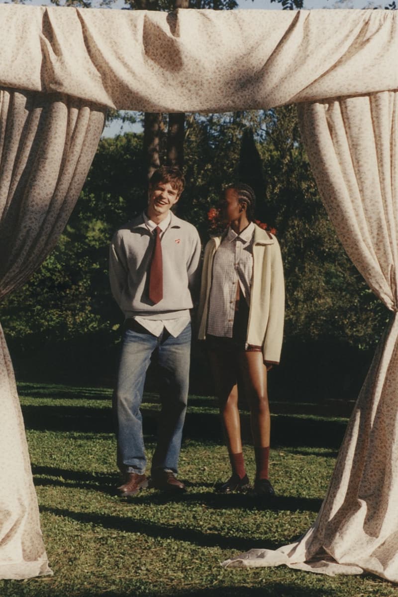 nude project, gardening, models, naked, watering can, garden, jumpers, shirts