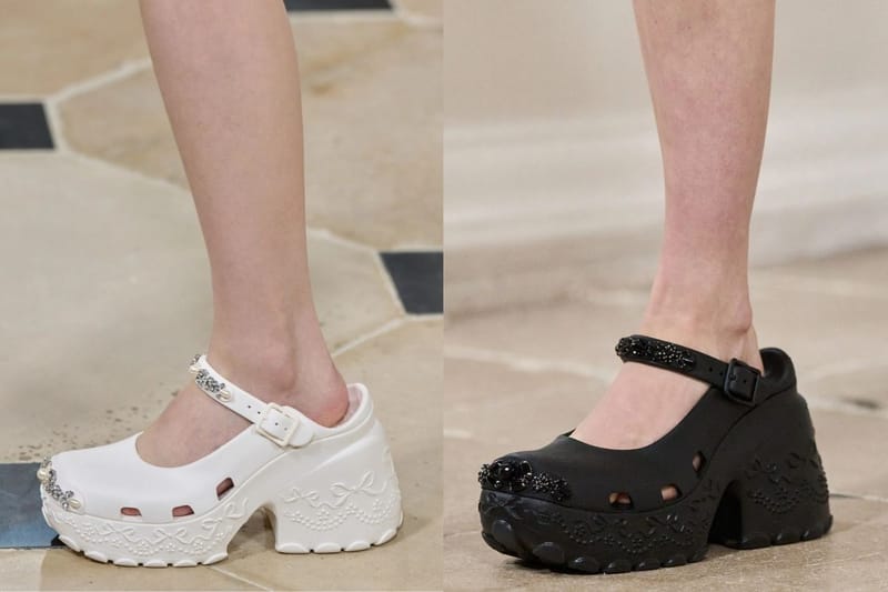Simone Rocha Just Teased a New Crocs Collab on the Runway