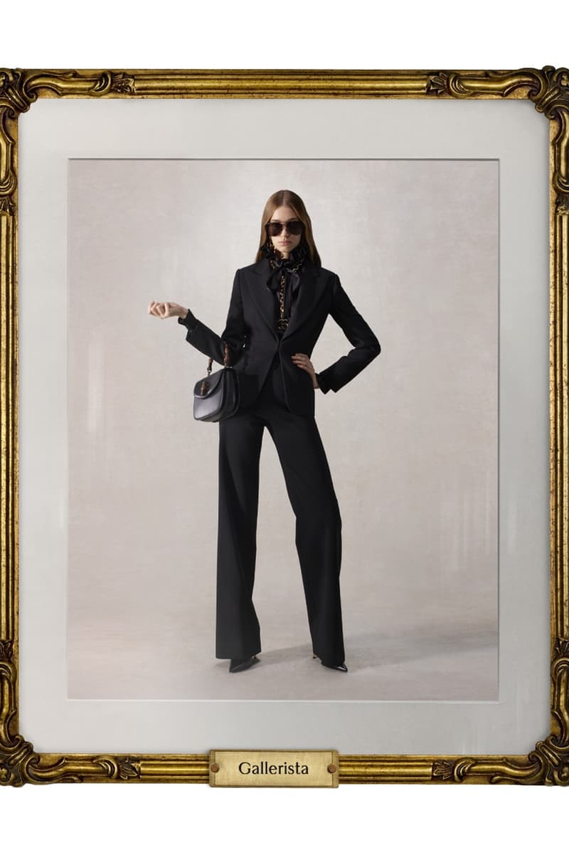 demna, gucci, characters, campaign, trench coats, leather jackets, bags, gg monogram