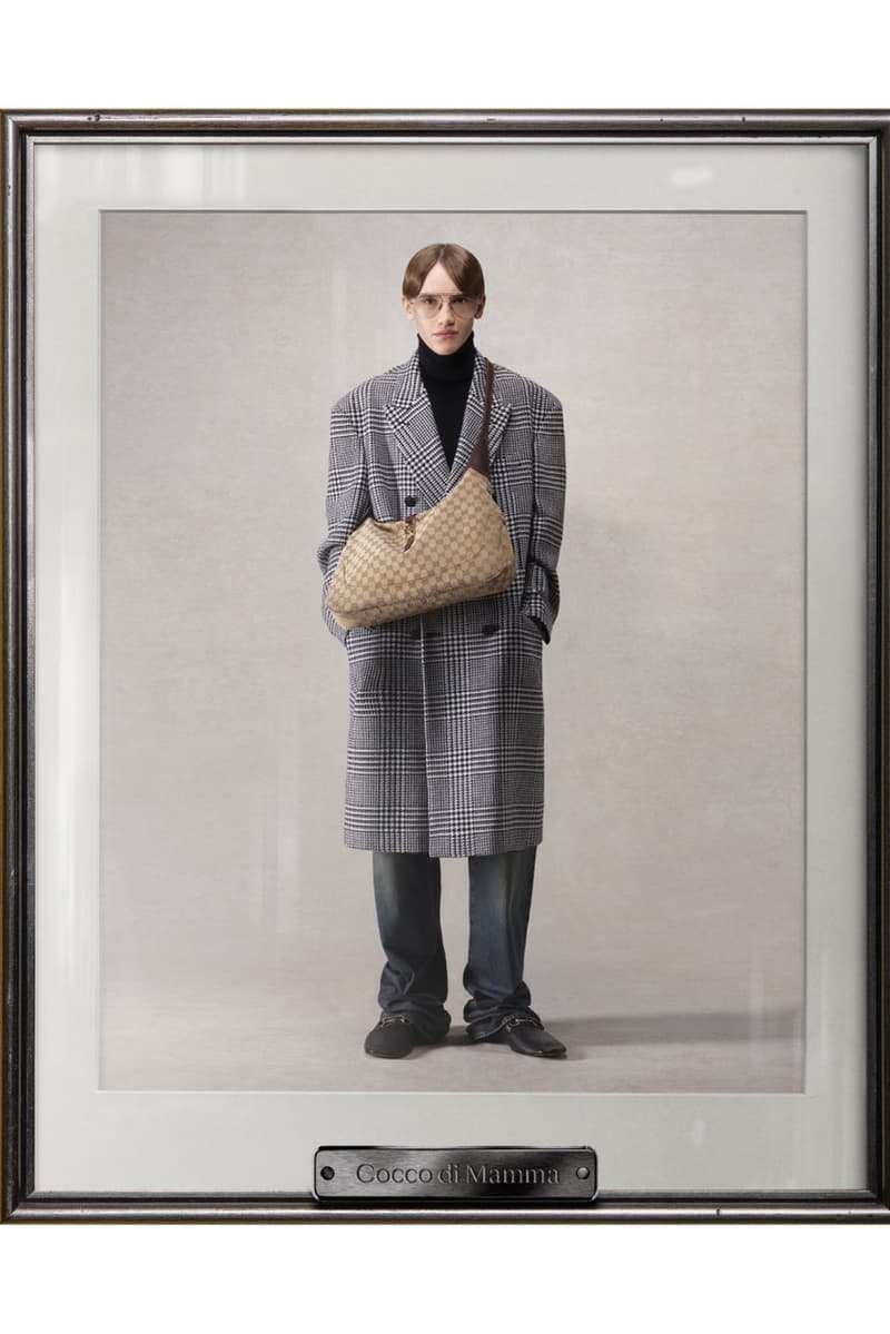 demna, gucci, characters, campaign, trench coats, leather jackets, bags, gg monogram