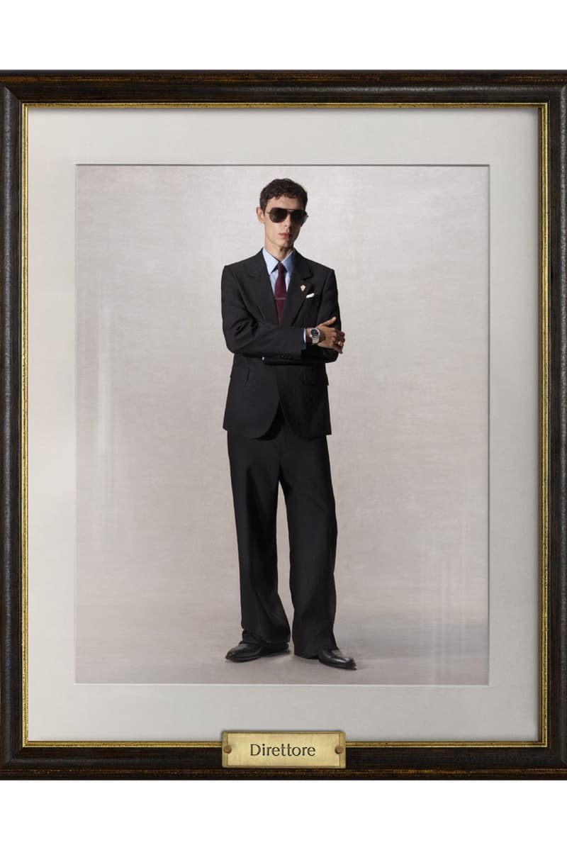 demna, gucci, characters, campaign, trench coats, leather jackets, bags, gg monogram