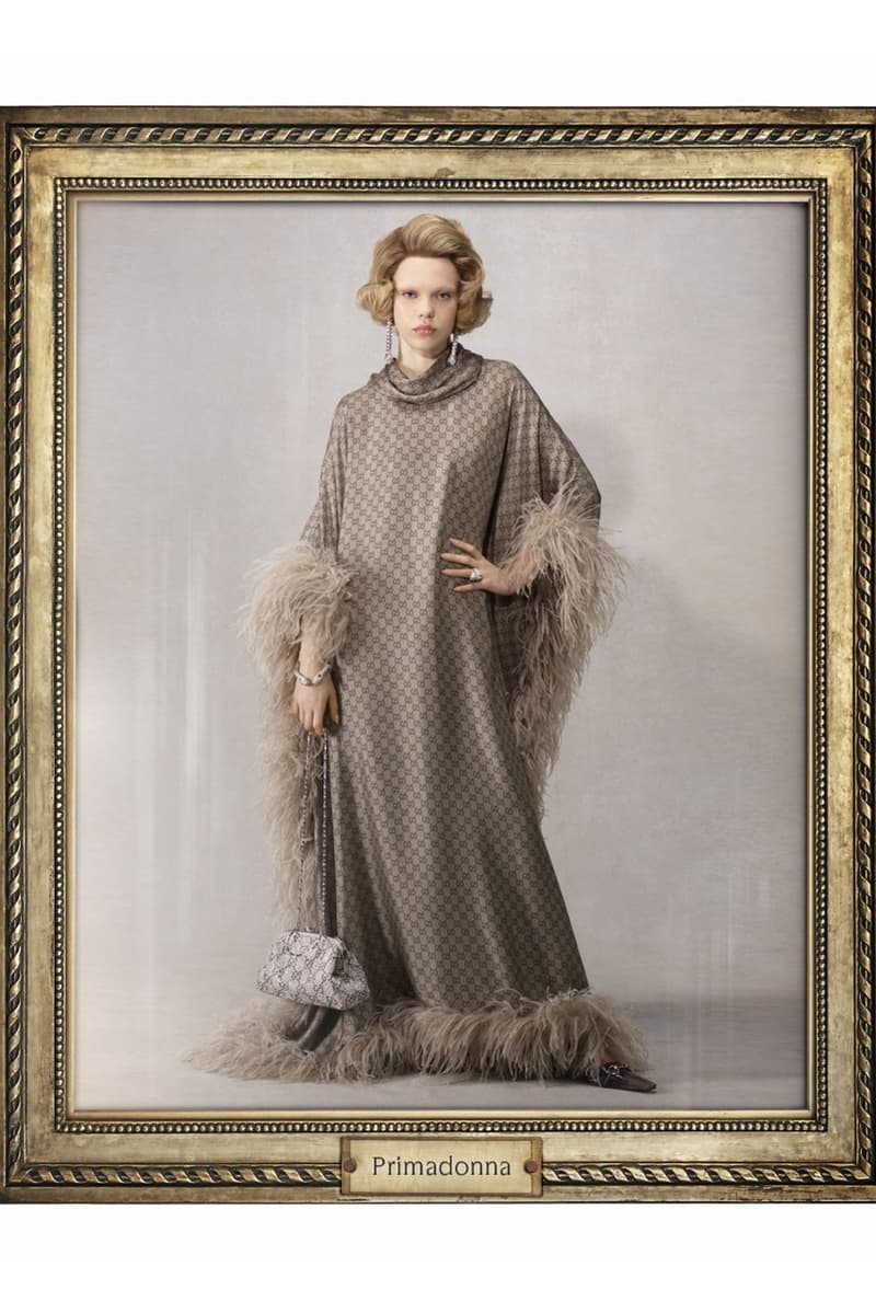 demna, gucci, characters, campaign, trench coats, leather jackets, bags, gg monogram