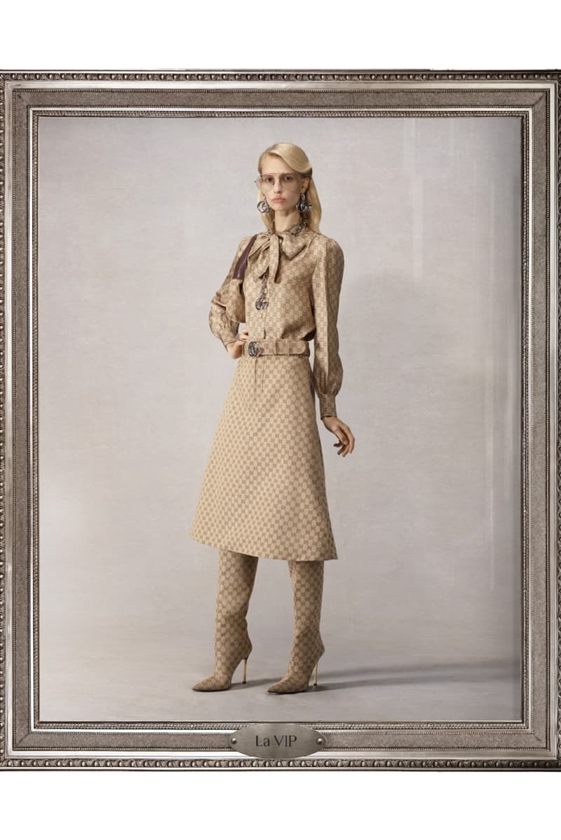 demna, gucci, characters, campaign, trench coats, leather jackets, bags, gg monogram