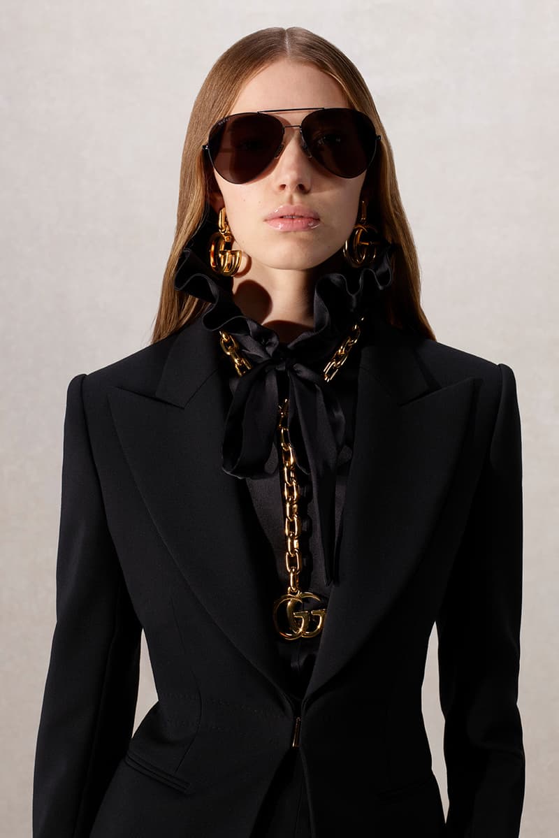 demna, gucci, characters, campaign, trench coats, leather jackets, bags, gg monogram