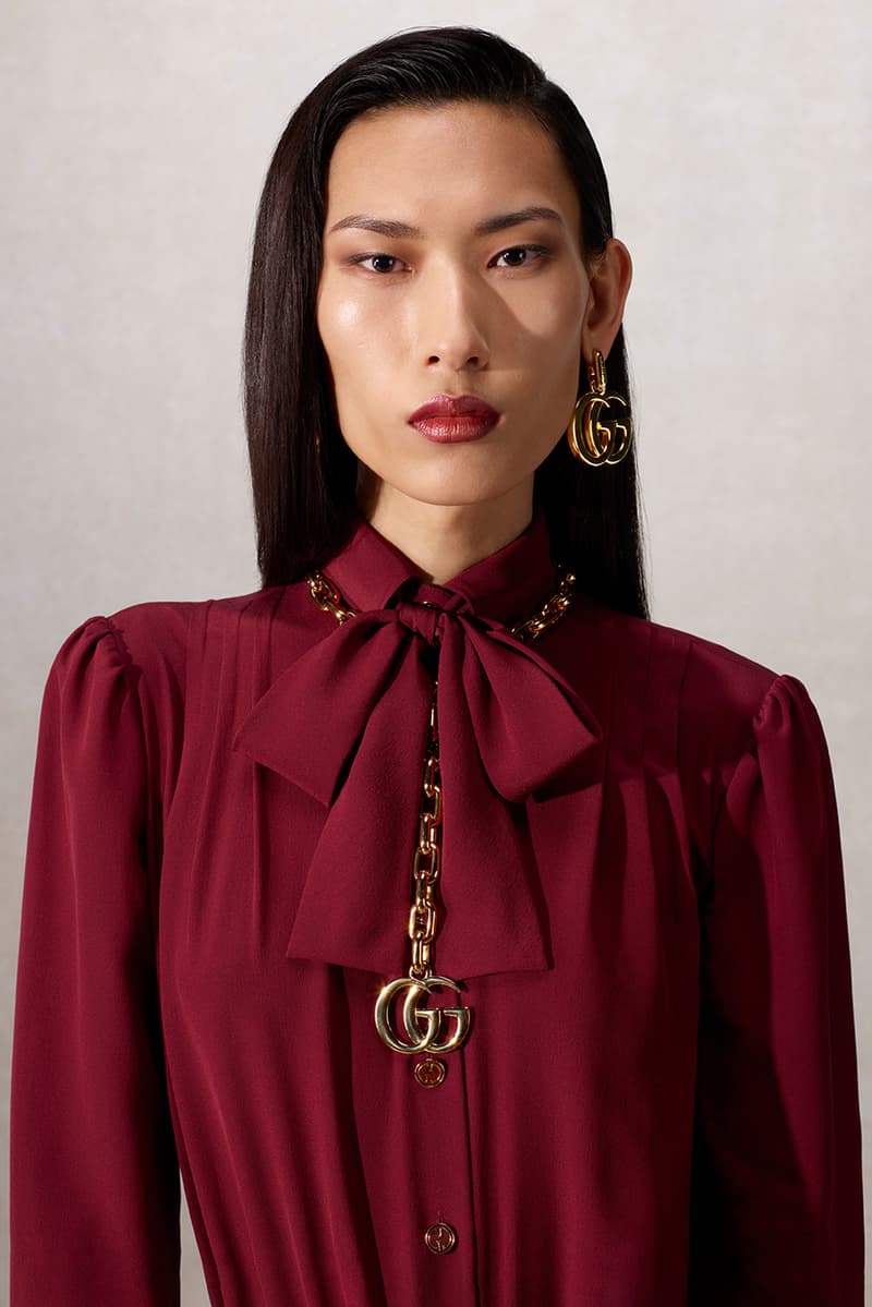 demna, gucci, characters, campaign, trench coats, leather jackets, bags, gg monogram