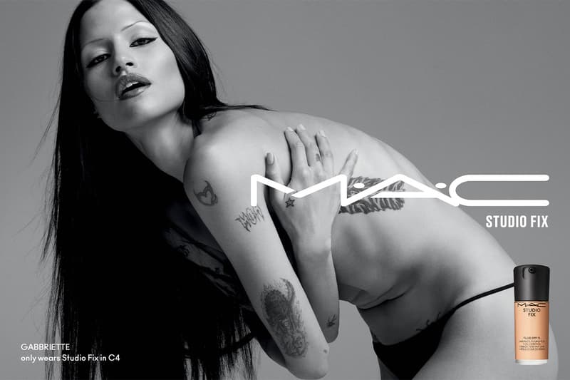 Gabbriette, MAC Cosmetics, I Only Wear MAC, Foundation, Studio Fix Fluid SPF 15, Campaign, Makeup