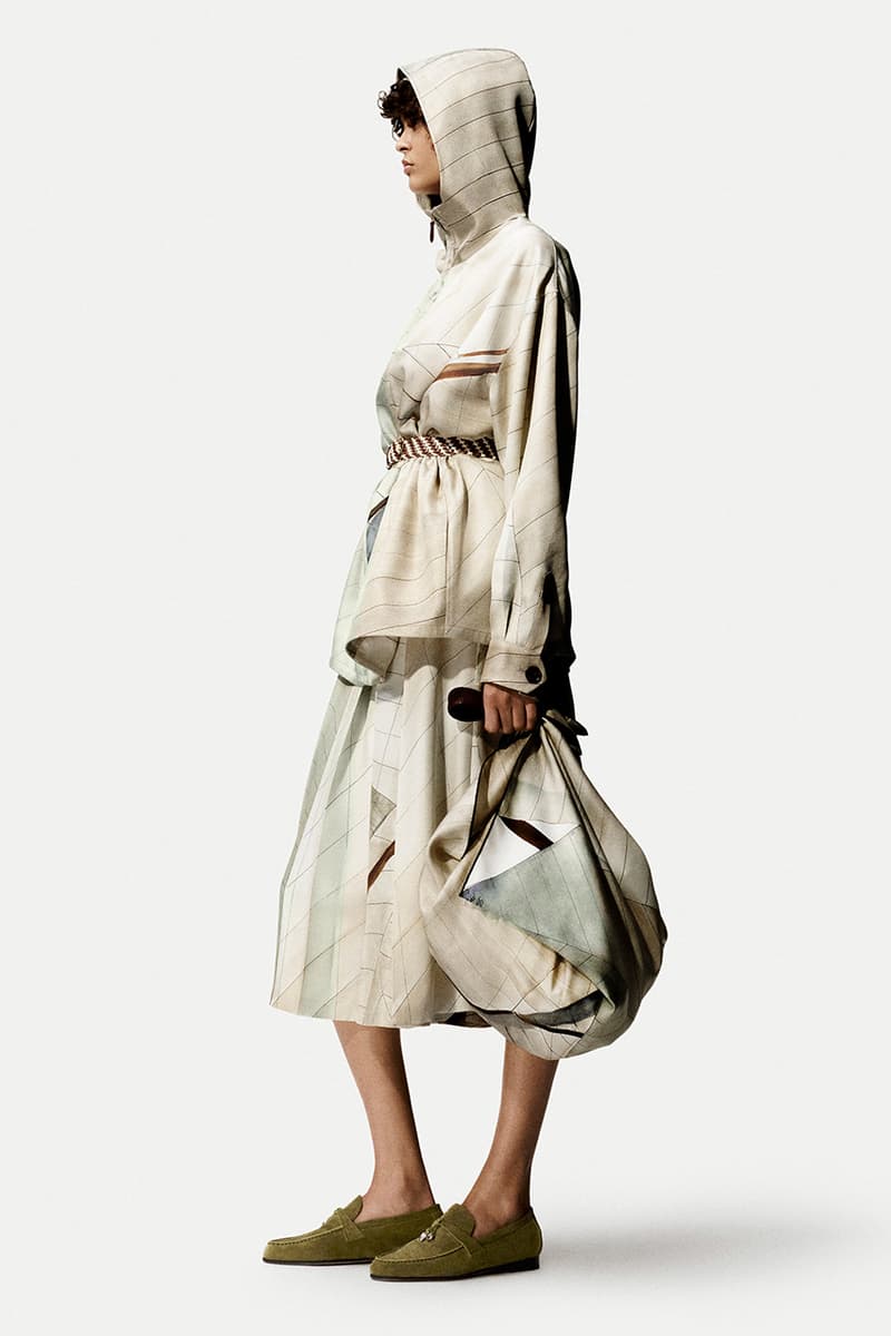 loro piana spring summer 2026 ss26 fashion fiber color texture shape hypebae luxury milan fashion week hate felt silk wool lookbook 