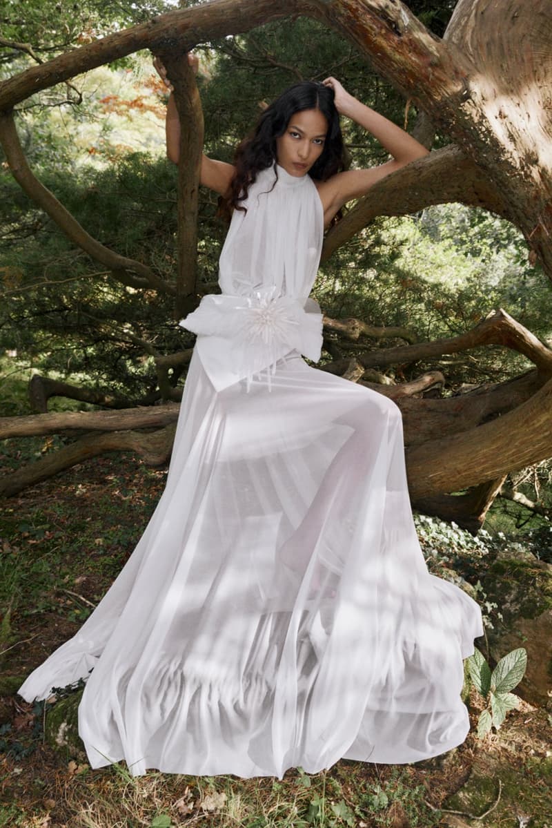 david koma, spring summer, lookbook, bright colours, dresses, women, bodies, nature, sheer dress, lace, bras