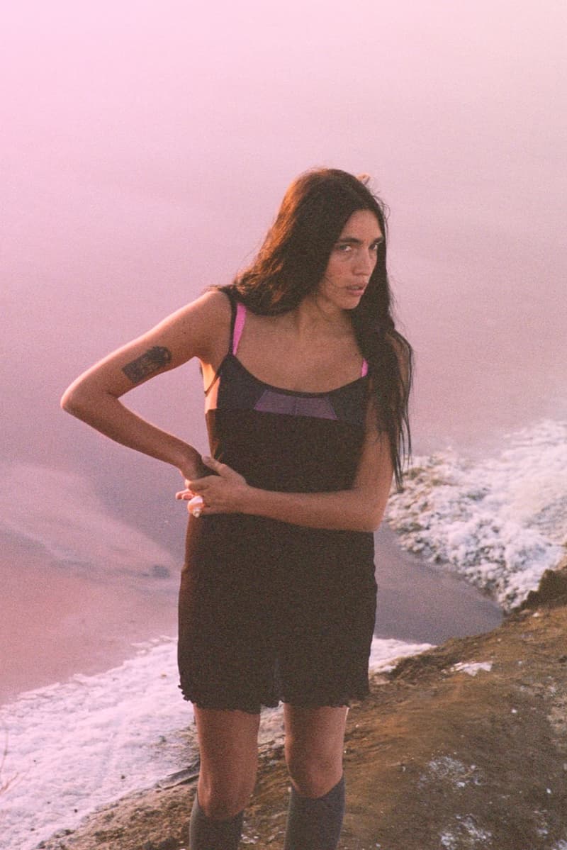 fruity booty, tights, girls, layered tank tops, pink pilates socks, 