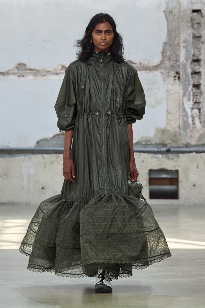 Cecilie Bahnsen, The North Face, runway, fashion week, fashion, clothing, activewear, models