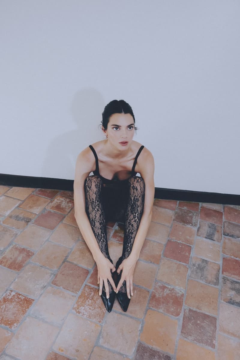 kendall jenner, calzedonia, tights, lace, underwear, bodysuit, model