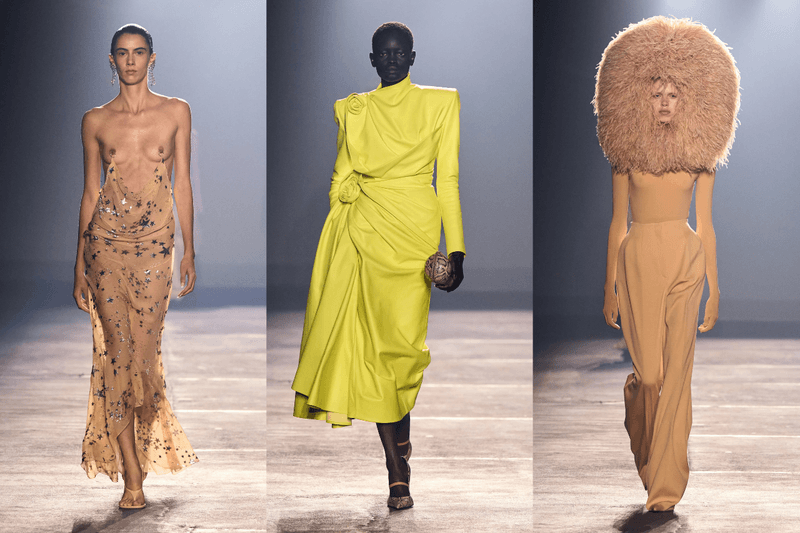 Mugler, Spring/Summer 2026, Paris Fashion Week, Nipple Tassel Dress, Debut, Miguel Castro Freitas, Pamela Anderson