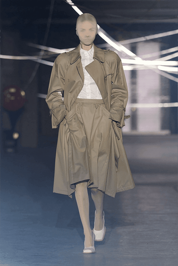 VETEMENTS, paris runway, models, body, open back dresses