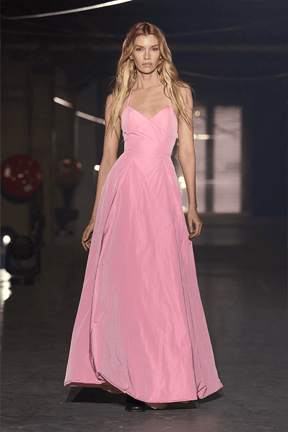 VETEMENTS, paris runway, models, body, open back dresses