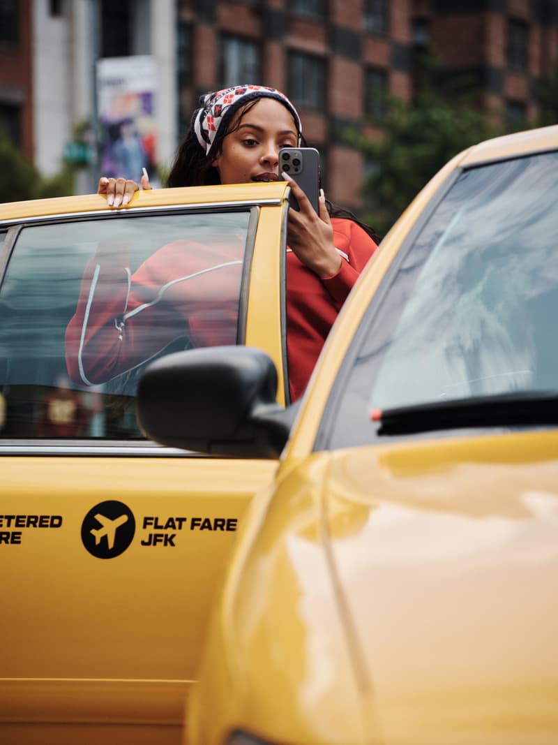 jang won young, tommy jeans, denim, girls, jackets, blazers, suede bags