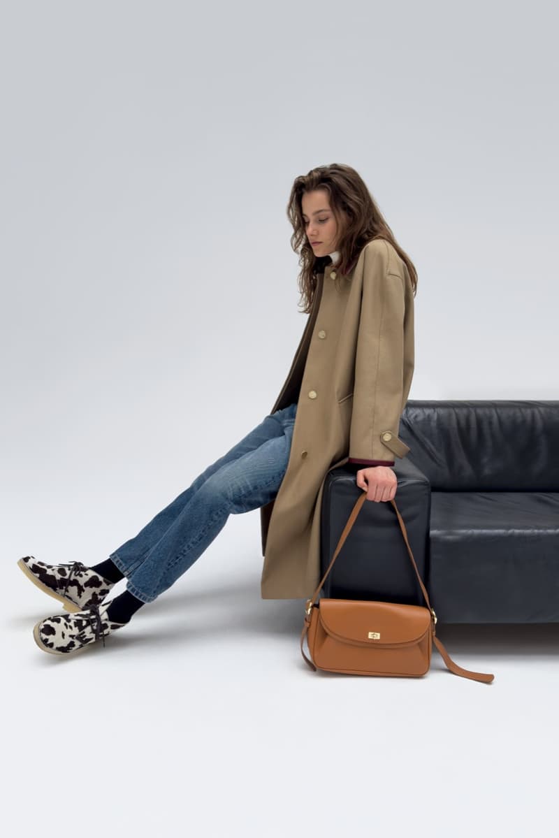 sandro, clarks, pony hair wallabee, furry desert boot, cow print boots