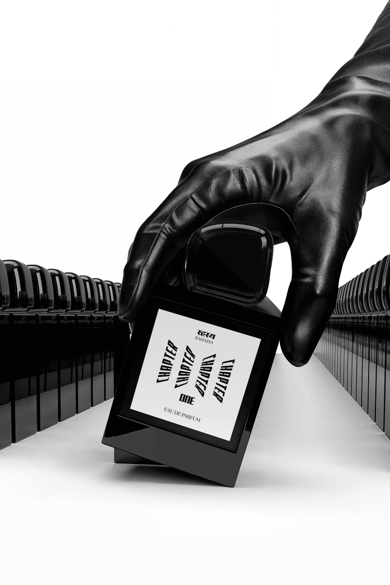 rahasya, singapore, india, fragrances, perfume, black bottles,