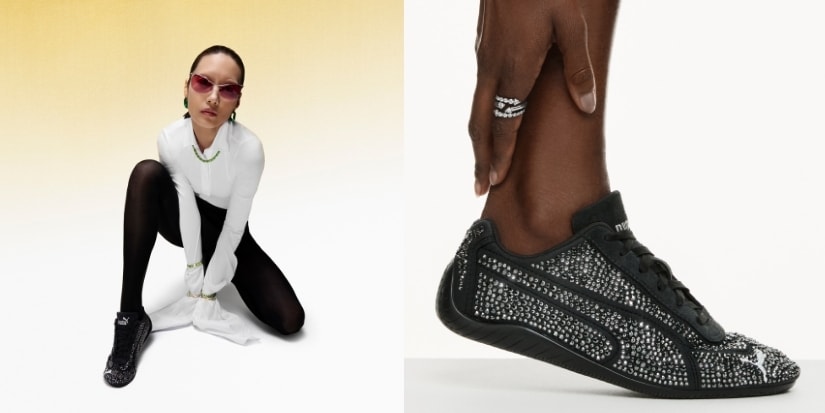 PUMA and Swarovski Are Dropping Crystal-Covered Kicks