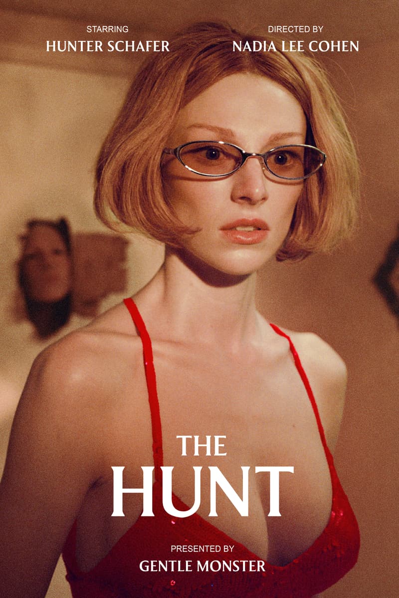 gentle monster, glasses, sunglasses, opticals, hunter schafer, red dress