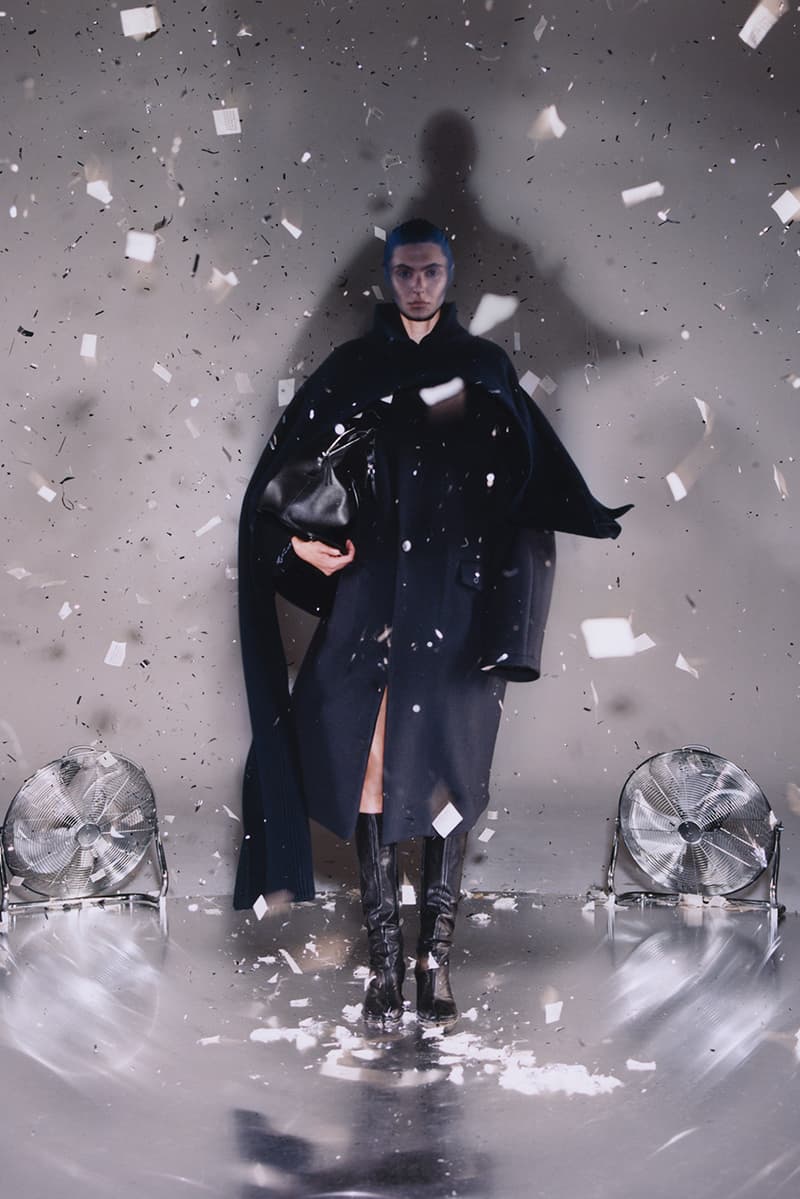 maison margiela, holiday, face masks, christmas, gowns, dresses, 