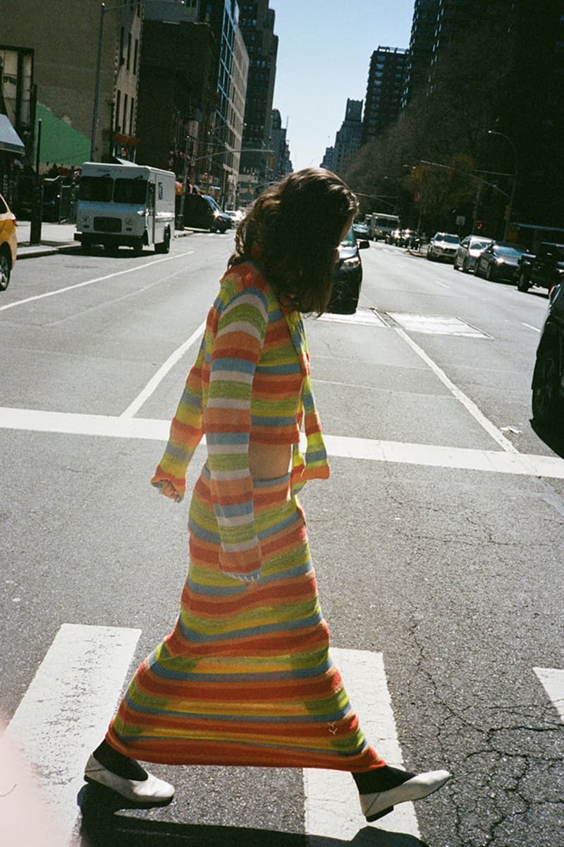 YanYan Knits FW25 Collection Daisy Project Campaign 