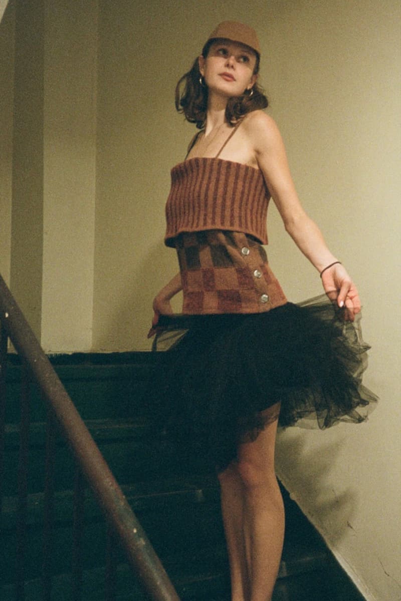 YanYan Knits FW25 Collection Daisy Project Campaign 