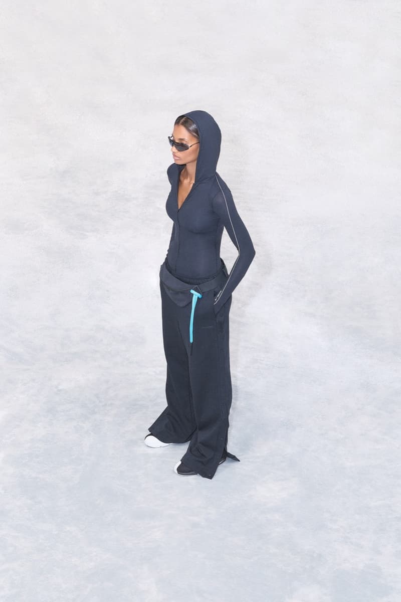 nike, skims, sportswear, models, leggings, sports bras, zip up, track tops, head bands