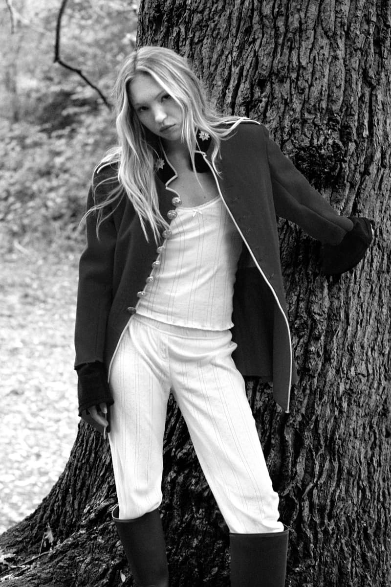 Cou Cou Intimates, Lila Moss, Christmas, campaign, underwear, pajamas, fashion